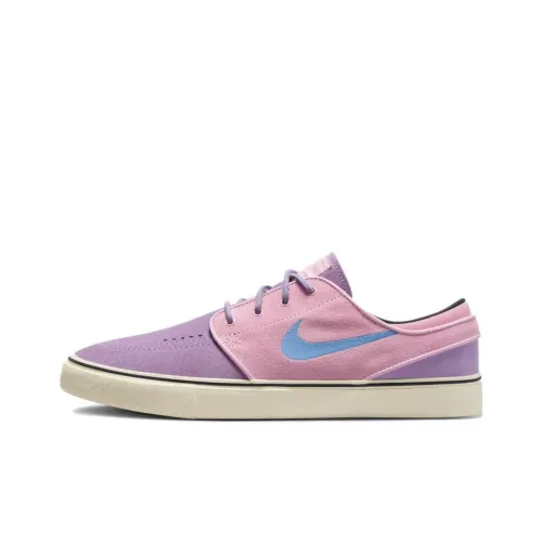 Nike SB Stefan Janoski Slip-on Resistant Low Top Скейтборд Кроссовки Унисекс Фиолетовый