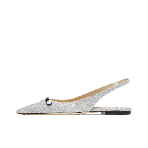 Jimmy Choo Amita Повседневная обувь Женская Серебряная