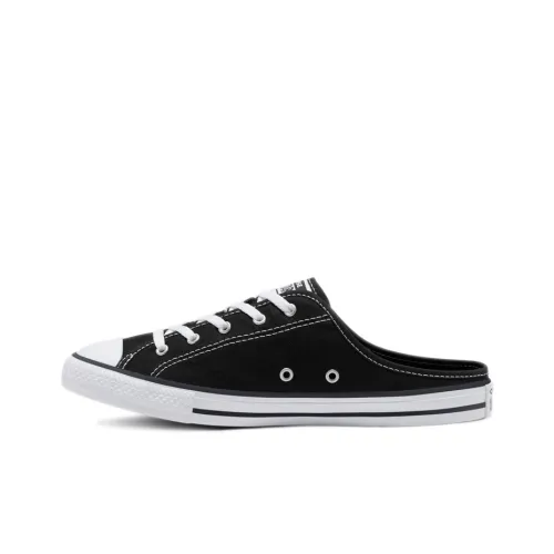 Converse Chuck Taylor All Star Dainty Mule Slip Low Топ Кеды Женские Черный