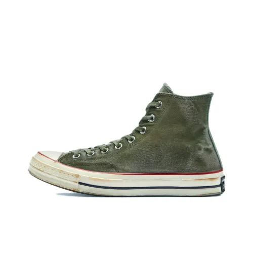 Converse Chuck Taylor All Star 1970s Цвет колодца Изношенный Высокий Топ Кеды Унисекс Яшмовый