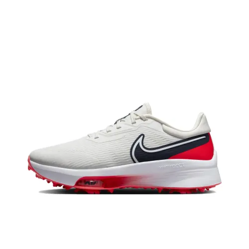 Nike Air Zoom Infinity Tour NEXT% Противоскользящая устойчивая к истиранию низкий топ обувь для гольфа унисекс белый черный красный