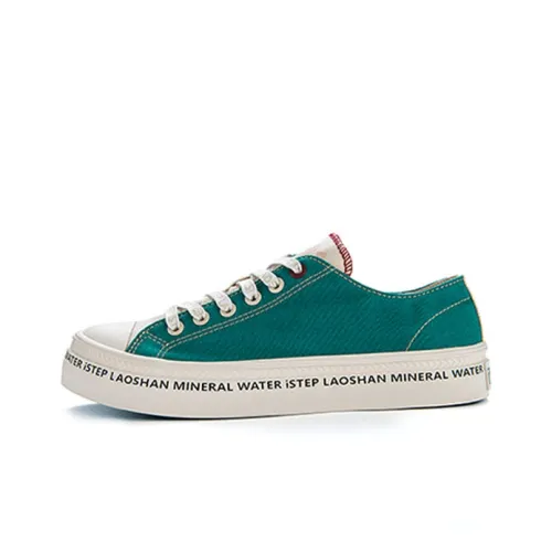 ISTEP Low-Top Canvas Shoes Green Men's