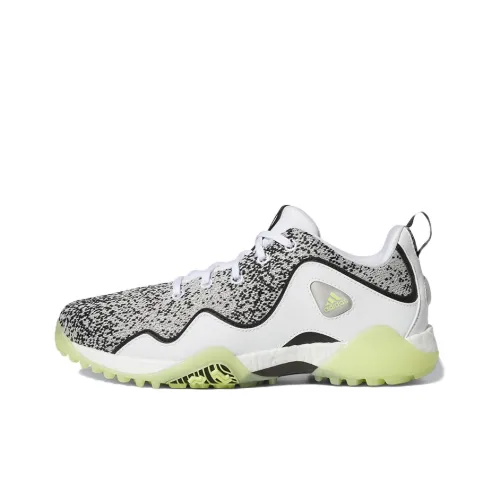 Adidas CodeChaos 21 PRIMEBLUE Без шипов GOLF Противоскользящий Устойчивый к истиранию Низкий топ Обувь для гольфа Женская Белый Черный