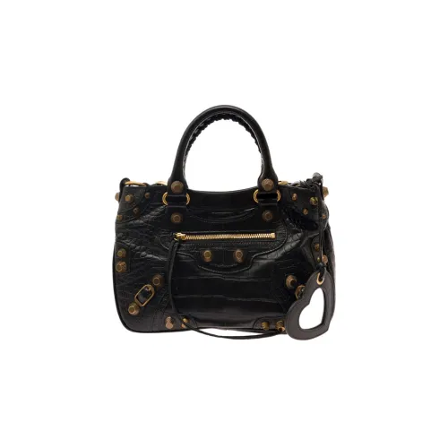 Balenciaga Кожа Сумка через плечо Сумка на плечо Женская Черная