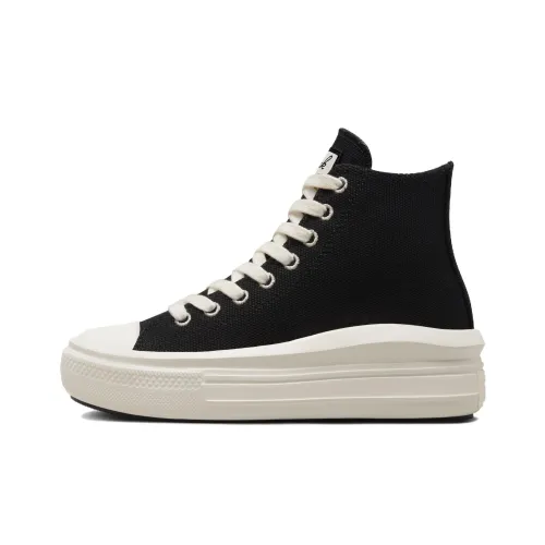 Converse Chuck Taylor All Star Move High Топ Кеды Женские Черный