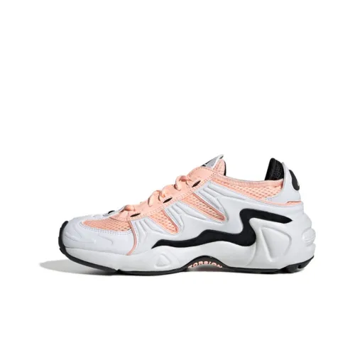 Adidas Originals FYW S 97 Нескользящий Легкий Низкий Топ Толстая Подошва Кроссовки Женские Белые Розовые