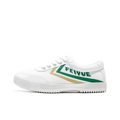 Feiyue Canvas Shoes Low Top Белый Желтый Зеленый Унисекс