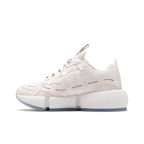 New Balance NB Vision Racer Low Топ Толстая подошва Кроссовки Унисекс Белый Розовый