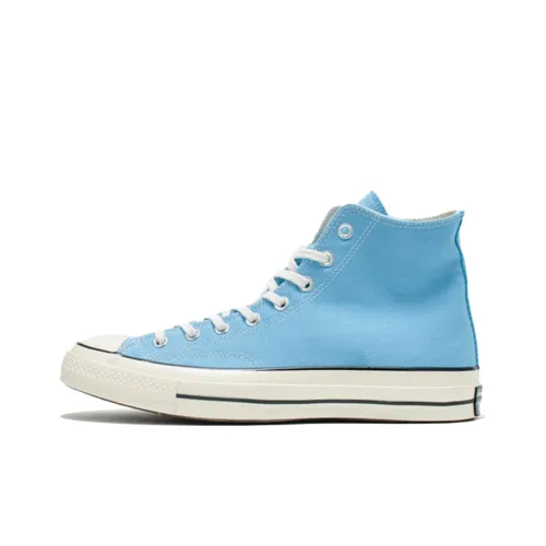 Converse 1970s Покрытие Устойчивое к истиранию Высокие Кеды Унисекс Небесно-голубой