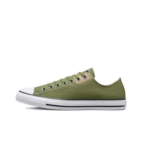 Converse Chuck Taylor All Star Сшитый Низкий Топ Кеды Унисекс Зеленый