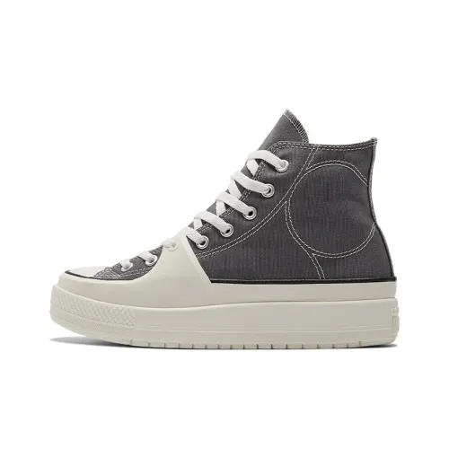 Converse Chuck Taylor All Star Construct High Топ Кеды Унисекс Серый Белый