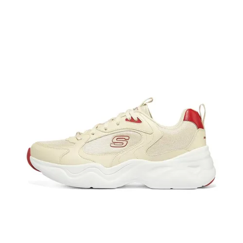 Skechers D'LITES AIRY 3,0 Low Топ Толстая подошва Кроссовки Мужские Светло-желтые