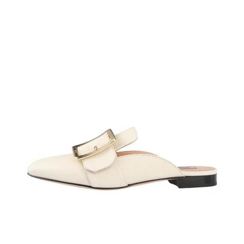 BALLY Домашние тапочки Женские Ecru