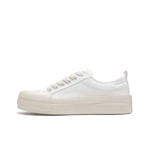 Feiyue Low Top Canvas Shoes Женские Белые