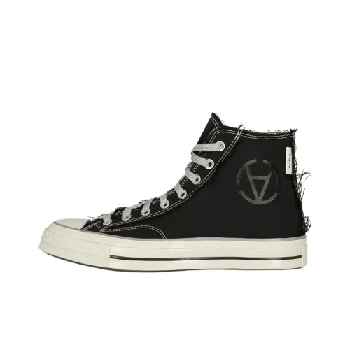 Slam Jam x Converse 1970s Chuck Taylor All Star Hi High Топ Кеды Унисекс Черный