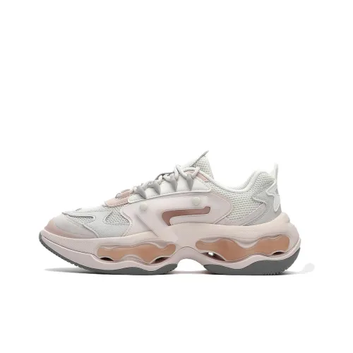 FILA FUSION Nebula Low Топ Толстоподошвенные кроссовки Женские Снег