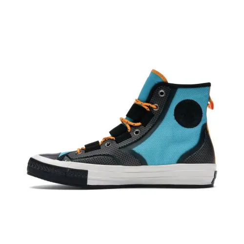 Converse Chuck Taylor All Star 70 Hi Tech HIKER Rapid Бирюзовый Высокие Кеды Унисекс Black Blue