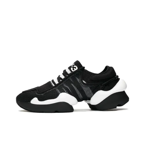 Y 3 Y 3 Kaiwa POD Амортизация Низкий Топ Кроссовки Мужские Черные