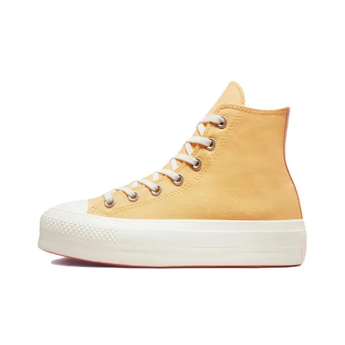 Converse Chuck Taylor All Star Lift High Топ Кеды Женские Манго Желтый