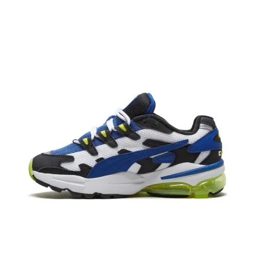PUMA CELL Alien OG Устойчивые к истиранию Низкие Кроссовки Унисекс Белые Синие