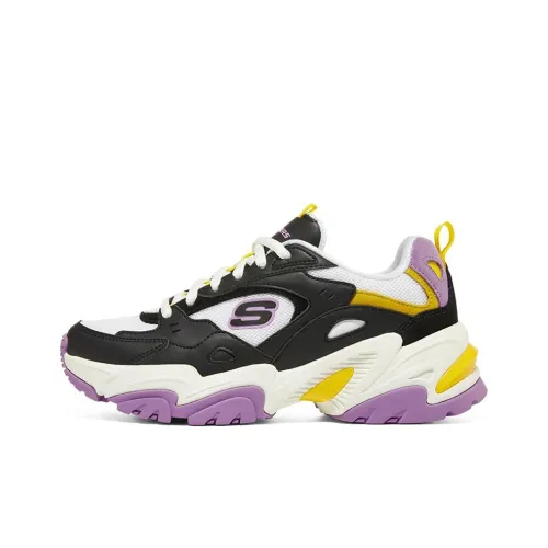 Skechers Stamina V2 Mecha Shoes 2 Nightbreak Low Топ Толстоподошвенные кроссовки Женские Многоцветный