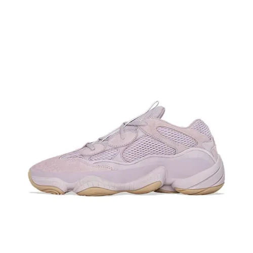 Adidas Originals Yeezy 500 Мягкий Vision Танос Low Топ Толстоподошвенные кроссовки Унисекс Лаванда