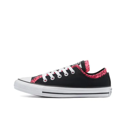 Converse Chuck Taylor All Star Low Топ Кеды Женские Черно-розовый