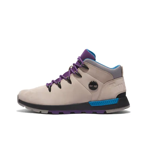 Timberland Sprint Trekker Дышащий Водонепроницаемый и Устойчивый к Износу Длина до Щиколотки Аутдор Мужской Серый и Фиолетовый