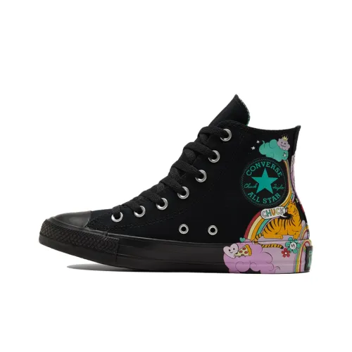Converse Chuck Taylor All Star High Топ Кеды Унисекс Черный Розовый