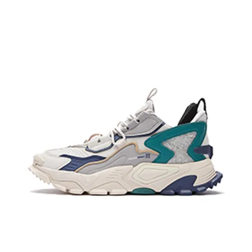 XTEP Shanhai Collection Низкий топ толстая подошва кроссовки мужские