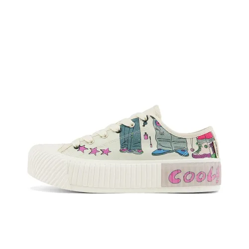 Kappa Player Series Low-Top Canvas Shoes Women's