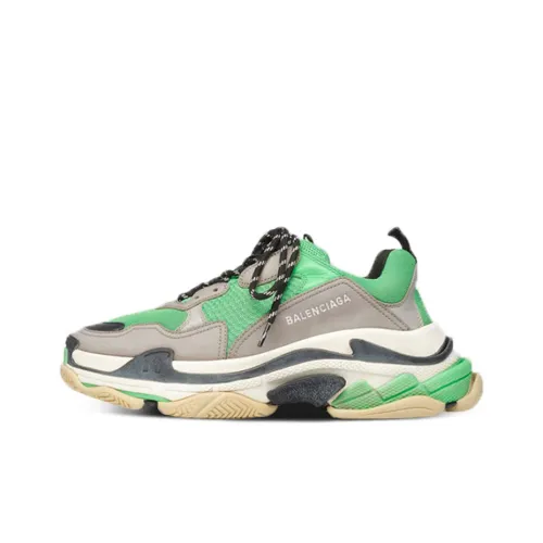 Balenciaga Triple S Low Топ Толстая подошва Кроссовки Мужские
