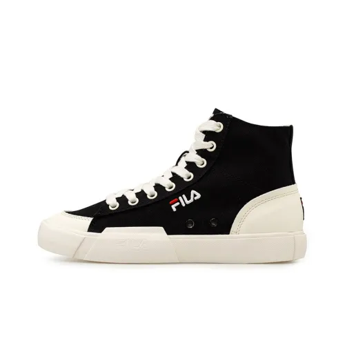 FILA FUSION Block High Топ Кеды Мужской Черный Белый