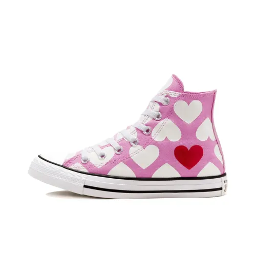 Converse ALL STAR COLLECTION Высокие Кеды Женские Розовые Белые