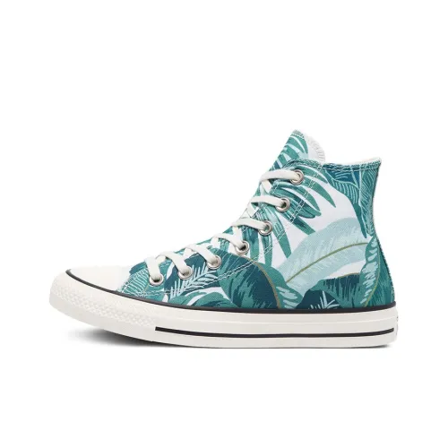 Converse Chuck Taylor All Star Hi High Топ Кеды Унисекс Белый Зеленый
