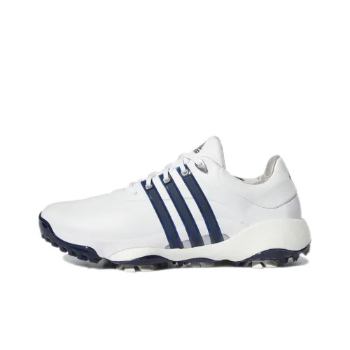 Adidas Tour360 Low Топ Мужская Обувь для гольфа Белый Синий