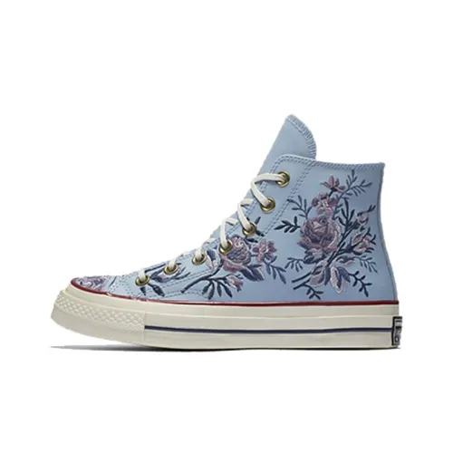 Converse Chuck Taylor All Star High Топ Кеды Женские Маленький Голубой цветок