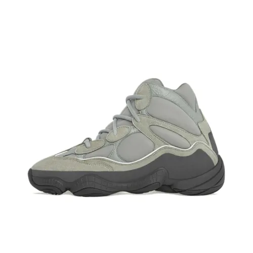Adidas Originals Yeezy 500 Mist Slate 'Slip Resistant And Breathable High Top' Кроссовки с толстой подошвой Унисекс Mist Gray