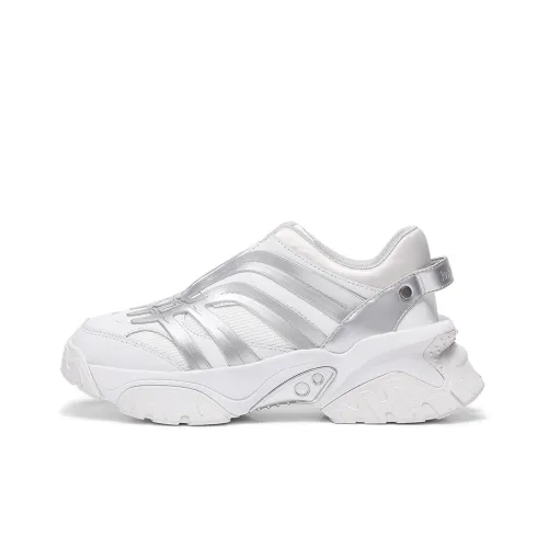 Lost In Echo Low Топ Толстоподошвенные кроссовки 5,5 см Женские Белые