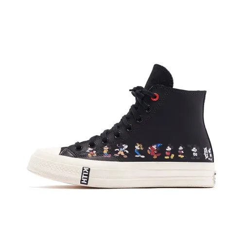 KITH x Disney x Converse Chuck 70 Микки Маус Timeline High Top Кеды Унисекс Черный