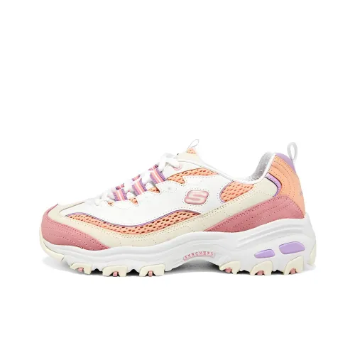 Skechers 1,0 Little Ice Bear Strawberry Bubbles Ice Low Top Footwear Women's Coral