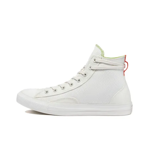 Converse Chuck Taylor All Star Court Daze High Top Аbrasion Resistant Дышащие Высокие Кеды Унисекс Белые