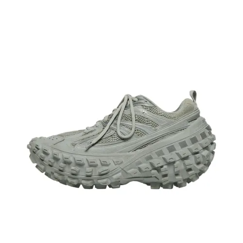 Balenciaga Defender Низкие кеды с толстой подошвой Женские Серые