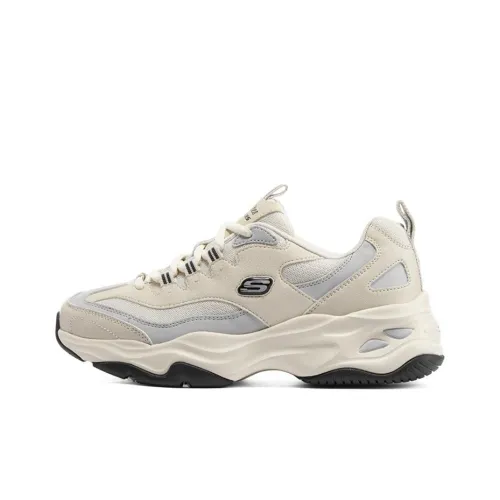 Skechers D'LITES 4,0 Low Топ Кроссовки с Толстой Подошвой Женские Естественный