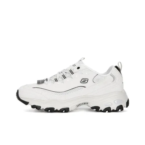 Skechers D'Lites 1,0 Low-Top Мужские Кроссовки с Толстой Подошвой