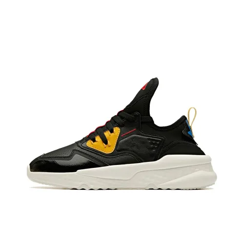 ANTA Износостойкие визуально увеличивающие рост низкие топы с толстой подошвой мужские