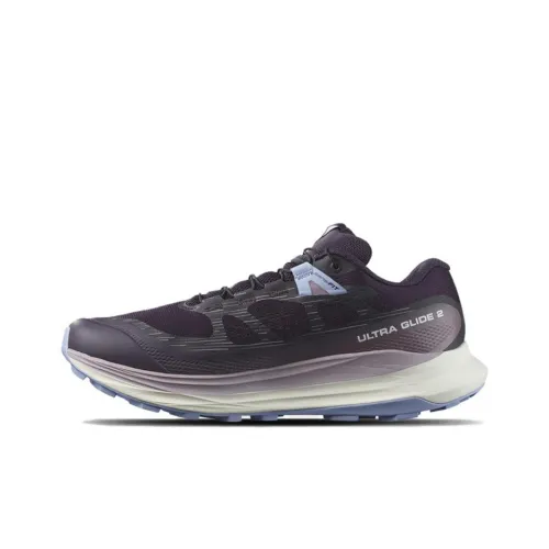 Salomon Collaboration Ultra Glide 2 Кэжуал Низкий Топ Темно-фиолетовый Женский