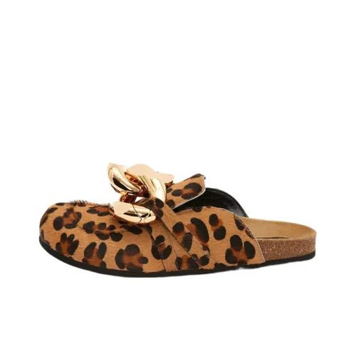 JW Anderson Домашние тапочки Женские Умбра