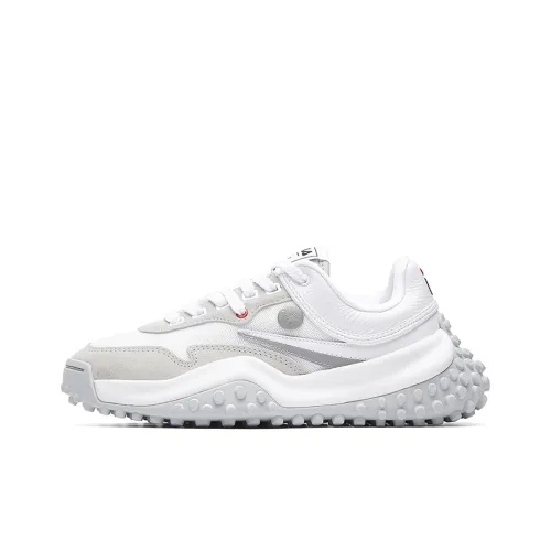 MIHARA YASUHIRO x FILA T1 Low Топ Толстоподошвенные кроссовки Мужской Белый Серый