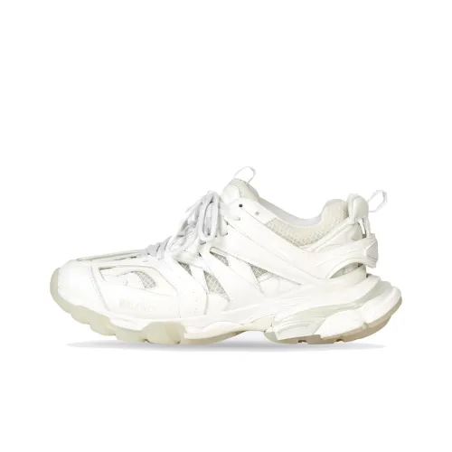 Balenciaga Легкий Низкий Топ Толстая Подошва Кроссовки Женские Белые